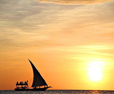 Zanzibar sunset 